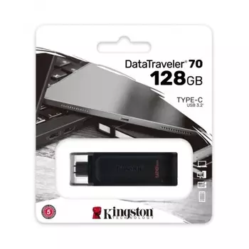 Флешка Kingston 128Gb DataTraveler 70 (DT70/128GB) USB 3.2