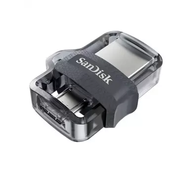 Флешка SanDisk Ultra Dual Drive 128GB (SDDD3-128G-G46) USB3.0 черный