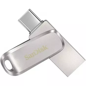 Флешка SanDisk Ultra Dual Drive Luxe 128Gb (SDDDC4-128G-G46) USB-C
