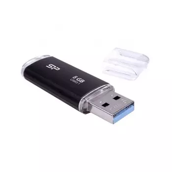Флешка Silicon Power 8Gb Blaze B02 SP008GBUF3B02V1K USB3.0 Black
