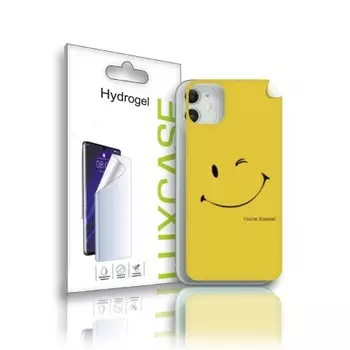 Гидрогелевая пленка LuxCase для Realme 9i, Смайл (JJT-FD-025), 0,14 мм, Back