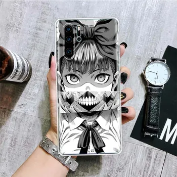 Футболки с изображением комиксов ужасов Junji Ito Tomie, чехол для телефона Huawei Honor 10 9 20 9X 8A 8X 8S Lite Pro Y5 Y6 Y7 Y9S P Smart Z 2019 2021 10i Huawei Y5 2019