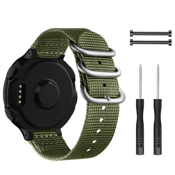 22-15 мм нейлоновый ремешок для часов Garmin Forerunner 220 235 620 630 735 S5 S6 S20 сменный ремешок для часов браслет с инструментами For Garmin