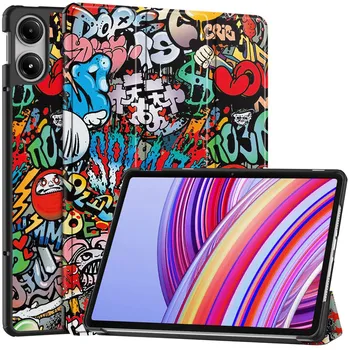 Чехол для планшета Xiaomi Redmi Pad Pro 12,1 дюймов Folio Slim Cover Легкий жесткий защитный чехол for Redmi Pad Pro 12.1 чёрный