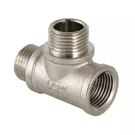 тройник резьбовой VALTEC 1/2" ВН-НР латунь