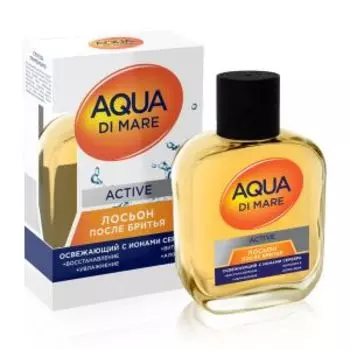 Лосьон после бритья Aqua di Mare Active, освежающий, 100 мл