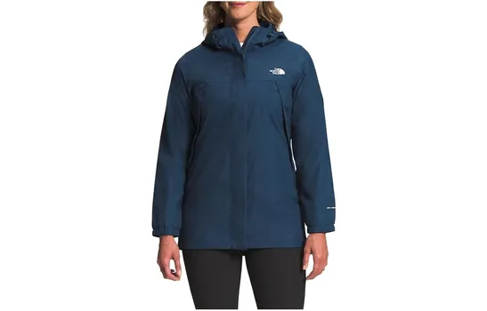 Пальто женское темно-синее The North Face