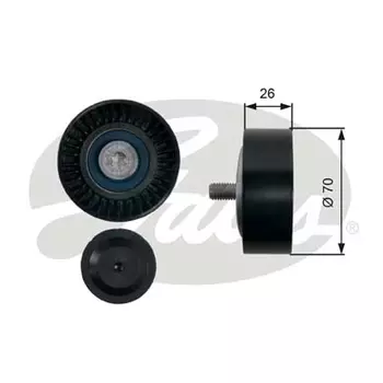 ролик обводной ремня НО!\ BMW E65/E66/E60/E53 3.6/4.4/4.8 03> T36483 GATES