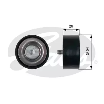 ролик обводной ремня НО!\ MB Sprinter 2.2D 09> T36486 GATES