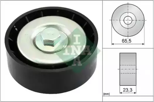 ролик обводной! с кондиционером\ Fiat Brava 1.2 16V 99-01 532 0295 10 INA