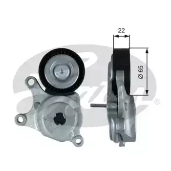 ролик приводного ремня! ALT\ MB W246/W176/W205/C117/X117 1.6-2.0i 11> T39372 GATES