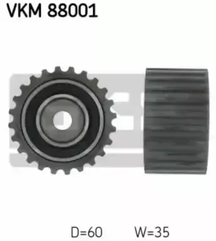 ролик обводной ремня ГРМ!\ Subaru Impresa/Legasy 1.6-2.2 90-94 VKM88001 SKF