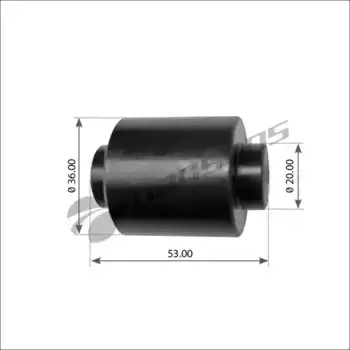 ролик торм. колодки !D20xD36x53mm\SAF MBP4007 MANSONS
