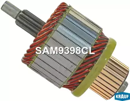 ротор стартера! 12V 1kw D54 L107\ Mazda 323/626/MX5 98>,Nissan Almera/Sunny 1.4/1.6 91-00 SAM9398CL KRAUF