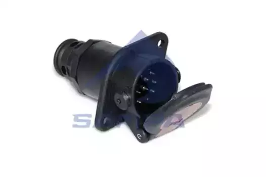 розетка! 15-полюсная 24V, ISO12098\ DAF, MAN, MB, RVI, Scania, Volvo 095.159 SAMPA