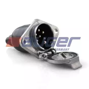 розетка!7/7. метал.,соед. резьбовое, 24V, Typ N, ISO1185 DIN72579\ DAF,MAN,MB 52522 AUGER