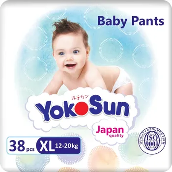 Подгузники-трусики YokoSun, размер XL (12-20 кг) 38 шт
