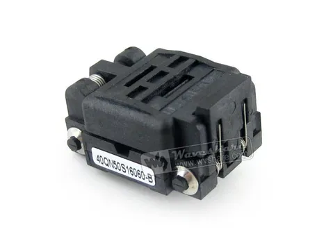40QN50K16060 40QN50S16060 Plastronics IC тестовая розетка 0,5 мм Шаг QFN40 MLP40 MLF40 упаковка