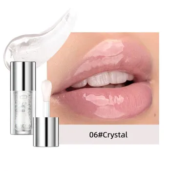 Масло для губ Прозрачный зеркальный водный блеск для губ Glass Lip Women s Увлажняющий и стойкий антипригарный блеск для губ Cup Makeup