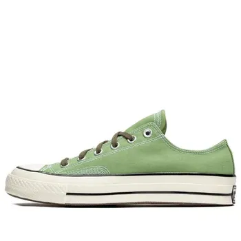 Кроссовки chuck 70 low 'jungle cloth alligator green' Converse, зеленый