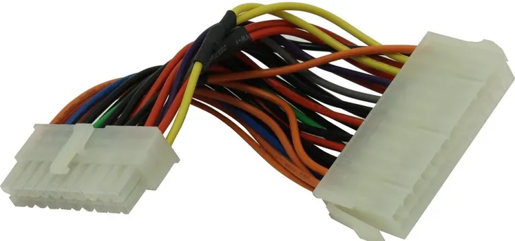 Переходник AKASA AK-CB24-20 24-pin to 20-pin ATX, 10см