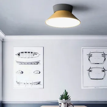 Потолочный светодиодный светильник круглый Knap D40 Yellow Imperiumloft Knap01 (193555-26) ImperiumLoft