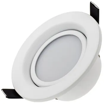 Светодиодный Светильник встраиваемый LED LTD-70WH 5W Warm White 120deg (Arlight, IP40 Металл, 3 года) 018420