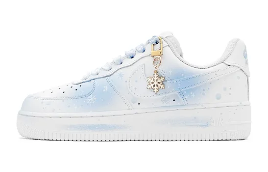 Женские кроссовки для скейтбординга Nike Air Force 1, Light Blue