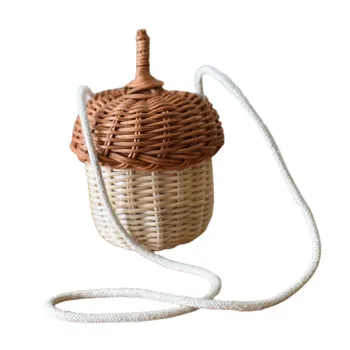 Плетеная сумка из ротанга Acorn Shape