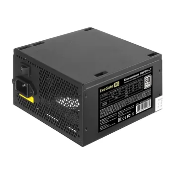 Блок питания 400 Вт ATX Exegate 400PPH-LT-OEM, 120 мм, 80 Plus, Bulk (OEM) (EX292148RUS-OEM-S)