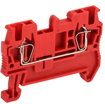 Клемма пружинная IEK YZN11-001-K04 КПИ 2в-1,5 17,5А красный