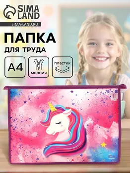Папка для труда, а4, пластиковая, 2332.55.5 см