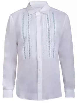 Льняная рубашка ERMANNO SCERVINO