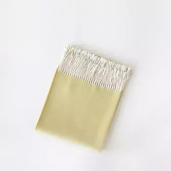 Herringbone Yellow Плед