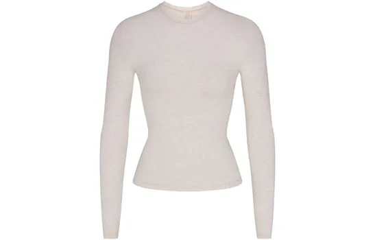 Футболка женская OATMEAL/HEATHER OATMEAL Skims