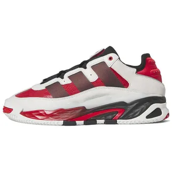 Adidas Niteball Crystal White Scarlet Мужские кроссовки Core-Black Better-Scarlet H06508 37