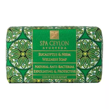 SPA CEYLON Натуральное антибактериальное мыло "Эвкалипт и Ним"