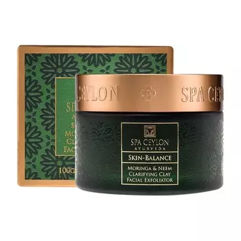SPA CEYLON Очищающий скраб из глины с морингой "СЧАСТЛИВАЯ КОЖА" 100.0