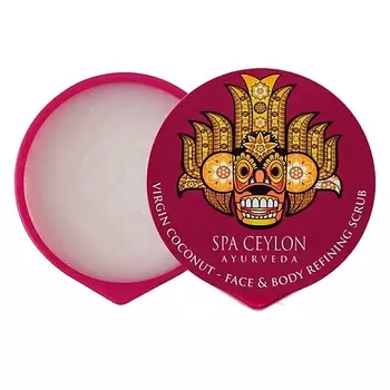 SPA CEYLON Ухаживающий скраб для лица и тела "ЧИСТЫЙ КОКОС"