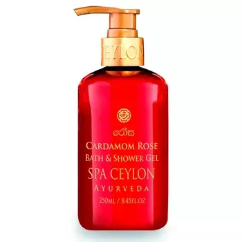 SPA CEYLON Гель для ванны и душа "РОЗА И КАРДАМОН" 250