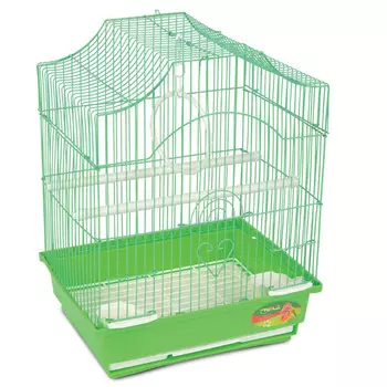 Клетка Triol 1002 эмалированная для птиц (30*23*39 см)