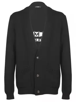 Кардиган шерстяной BALMAIN