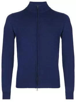 Кардиган шерстяной на молнии JOHN SMEDLEY