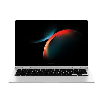 Ноутбук Samsung Galaxy Book3 360, 13.3", 16 ГБ/1 ТБ, Core i7-1355U, Intel Iris Xe, серебристый, английская раскладка