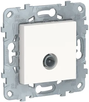 Розетка Schneider Electric NU546218 UnicaNew, белый, TV, одиночная