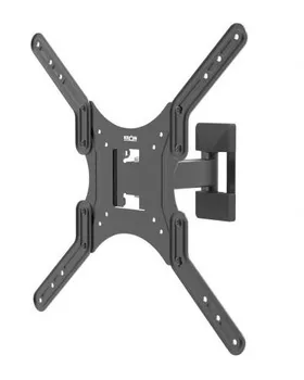 Кронштейн настенный ONKRON M2 26-55" макс. 400*400, 1 колено, наклон -2+12, поворот 80 макс. 35кг, от стены 40-210мм, черный