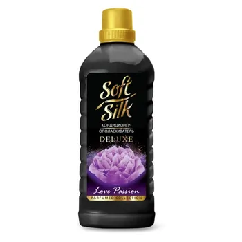 Кондиционер-ополаскиватель Soft Silk DELUXE Love Passion д/белья 1 л