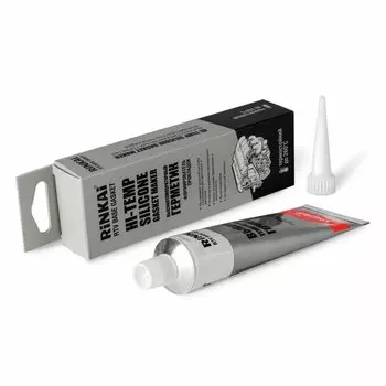 Герметик-прокладка RINKAI RTV Base Gasket RC9002 силиконовый, термостойкий, красный, туба 85г