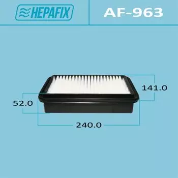 Фильтр воздушный Hepafix A-963, арт. AF-963