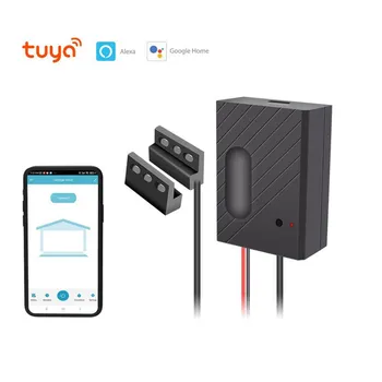 Контроллер гаражных ворот Tuya WiFi и интеллектуальное приложение для открывания дверей European standard